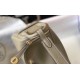 Hermes Mini Lindy Bag In Tourterelle Clemence Leather