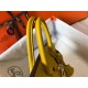 Hermes Birkin 25cm Bag In Yellow Clemence Leather