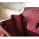 Hermes Birkin 30cm Bag In Bordeaux Clemence Leather