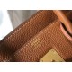 Hermes Birkin 30cm Bag In Gold Clemence Leather