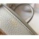 Hermes Birkin 30cm Bag In Pearl Gray Clemence Leather