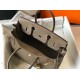 Hermes Birkin 30cm Bag In Taupe Clemence Leather