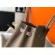 Hermes Birkin 30cm Bag In Taupe Clemence Leather