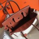 Hermes Birkin 30cm Bag In Toile H Canvas With Barenia Leather