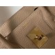 Hermes Birkin 30cm Bag In Trench Clemence Leather