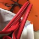 Hermes Garden Party 30 Bag In Red Clemence Leather