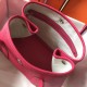 Hermes Garden Party 36 Bag In Rose Tyrien Clemence Leather