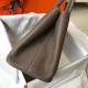 Hermes Garden Party 36 Bag In Taupe Clemence Leather