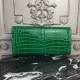 Hermes Jige Elan 29 Clutch In Bamboo Crocodile Leather