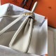 Hermes Kelly 25cm Sellier Bag In Craie Epsom Leather