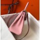 Hermes Kelly 25cm Sellier Bag In Pink Epsom Leather