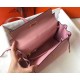 Hermes Kelly 25cm Sellier Bag In Pink Epsom Leather