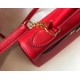 Hermes Kelly 25cm Sellier Bag In Red Epsom Leather