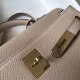 Hermes Kelly 28cm Sellier Bag In Argile Epsom Leather