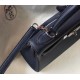 Hermes Kelly 28cm Sellier Bag In Dark Blue Epsom Leather