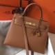 Hermes Kelly 28cm Sellier Bag In Gold Epsom Leather