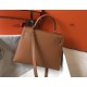 Hermes Kelly 28cm Sellier Bag In Gold Epsom Leather