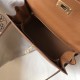 Hermes Kelly 28cm Sellier Bag In Gold Epsom Leather