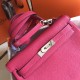 Hermes Kelly 28cm Sellier Bag In Rose Red  Epsom Leather