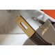 Hermes Kelly 28cm Sellier Bag In Taupe Grey  Epsom Leather