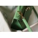 Hermes Kelly 28cm Sellier Bag In Vert Criquet Epsom Leather