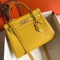 Hermes Kelly 28cm Sellier Bag In Yellow Epsom Leather