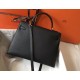 Hermes Kelly 32cm Sellier Bag In Black Epsom Leather