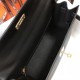 Hermes Kelly 32cm Sellier Bag In Black Epsom Leather