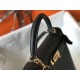 Hermes Kelly 32cm Sellier Bag In Black Epsom Leather