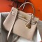 Hermes Kelly 32cm Sellier Bag In Trench Epsom Leather