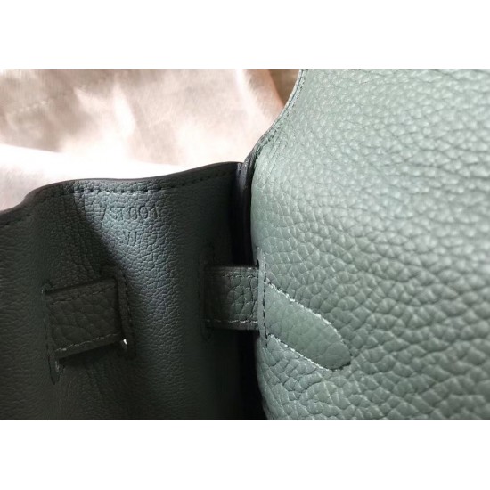 Hermes Kelly 32cm Sellier Bag In Vert Amande Epsom Leather