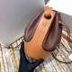 Loewe Small Balloon Bucket Bag In Hazelnut Tan Calfskin