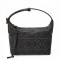 Loewe Small Cubi Hobo Bag in Black Anagram Jacquard