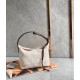 Loewe Small Cubi Hobo Bag in Ecru Anagram Jacquard