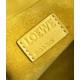 Loewe Flamenco Clutch Bag In Pale Yellow Leather