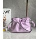 Loewe Flamenco Clutch In Bloom Orchid Nappa Leather