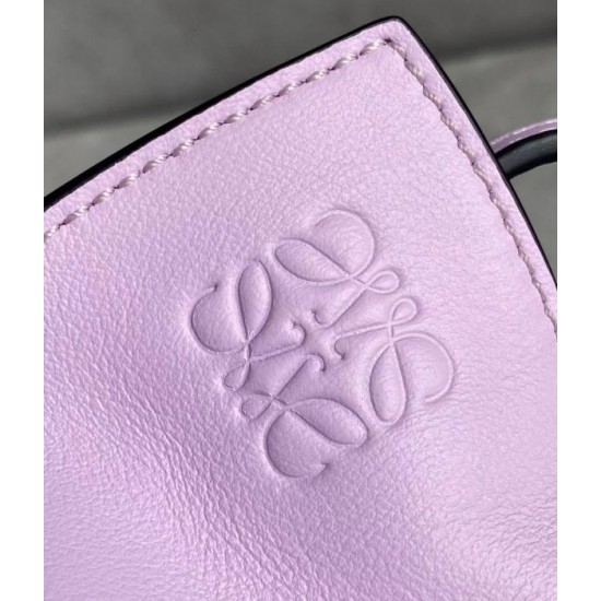 Loewe Flamenco Clutch In Bloom Orchid Nappa Leather