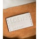 Loewe Flamenco Mini Clutch In Ash Grey Nappa Leather