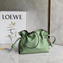 Loewe Flamenco Mini Clutch In Rosemary Nappa Leather