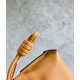 Loewe Flamenco Nano Clutch In Brown Nappa Leather