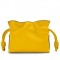 Loewe Flamenco Nano Clutch In Yellow Nappa Leather