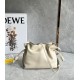 Loewe Mini Flamenco Clutch Bag In Angora Calfskin