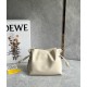 Loewe Mini Flamenco Clutch Bag In Angora Calfskin