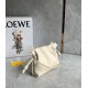 Loewe Mini Flamenco Clutch Bag In Angora Calfskin