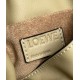 Loewe Mini Flamenco Clutch Bag In Clay Green Calfskin