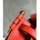 Loewe Gate Dual Mini Bag in Sunrise Orange Calfskin