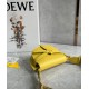 Loewe Gate Dual Mini Bag in Yellow Calfskin