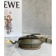 Loewe Mini Gate Dual Bag In Autumn Green Calfskin