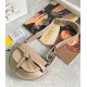 Loewe Mini Gate Dual Bag In Sand Calfskin