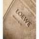 Loewe Mini Gate Dual Bag In Tan Calfskin